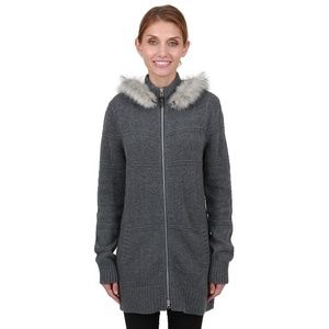 SmartWool Crestone Hooded Sweater Jacket, Size Small.  Smart Wool